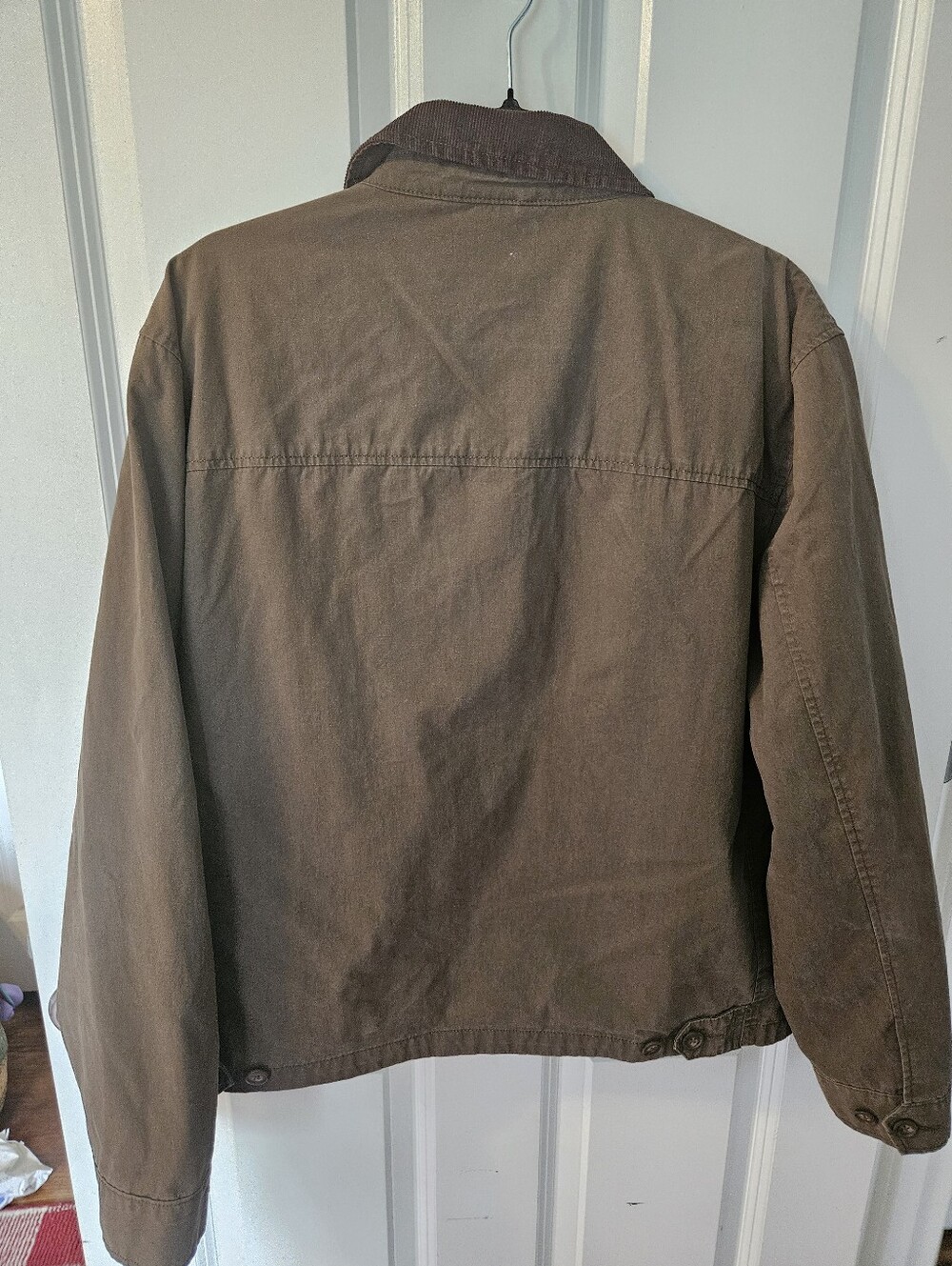 J. Crew Jacket Barn Jacket with Corduroy Collar - Picture 2 of 6